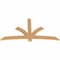 Ekena Millwork Davenport Timber Gable Bracket, Western Red Cedar, 84"W x 45"H x 1 1/2"D x 5 1/2"F, 13/12 Pitch GBW084X45X0206DAV00SWR - alternate 4